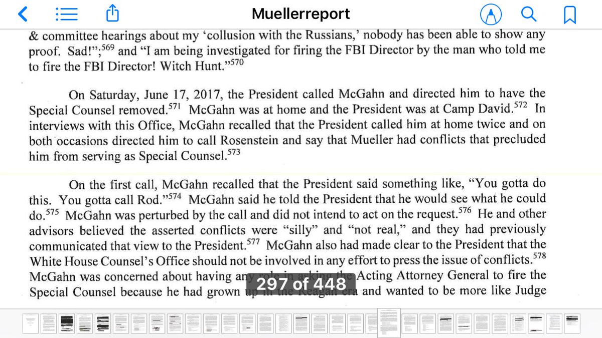 72. 300 pgs in, it’s clear Trump’s Truly Sh*tty Presidency* (TTSP) is a farcical reality show, with a paranoid leader haunted by Hillary, demanding firings, dictating memos such as: “POTUS..is being treated very unfairly”Perspective: He’s consumed by appearances of illegitimacy