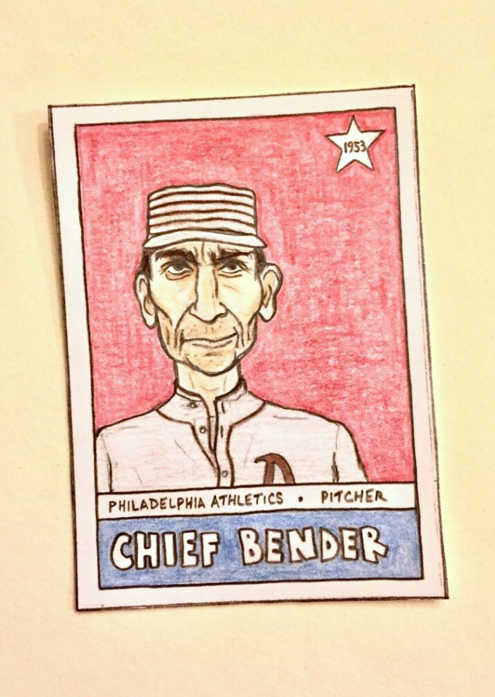 gummyarts's tweet photo. A few of today’s notable baseball birthdays: Larry Hisle, Lee Richmond, Chief Bender
#Twins #RubyLegs #Athletics https://t.co/VE1AEnqrvw