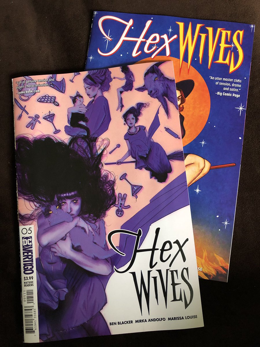 KiraBeaudoin's tweet photo. Hex Wives is JUST. SO. GOOD. #HexWives @BenBlacker @Mirkand @marissadraws @vertigo_comics https://t.co/MKgPHG8kr6