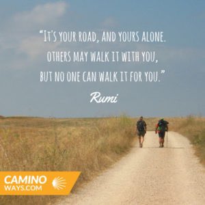 Vraag aan honderd mensen hoe ze over je denken...altijd zijn er een paar negatief, dat is het leven... camino en het leven... je loopt een tijdje op met mensen, je deelt, je ervaart net zoals in het echte leven! Het gaat over jou! Het leven is een grote camino! Buen camino!