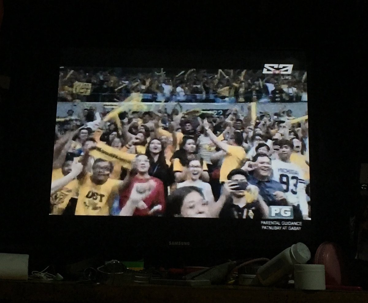 Gpa abot pjud pipset huh! Pakulba! Hahaha musta dhang cooking show Luna? 🎉🎊 #GoUSTe #ustvsdlsu