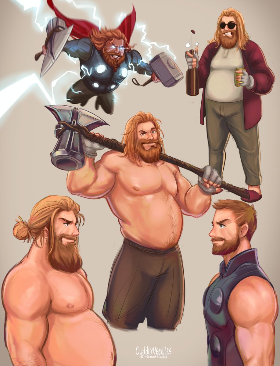 Am I the only one who loves the Overweight Thor ? 