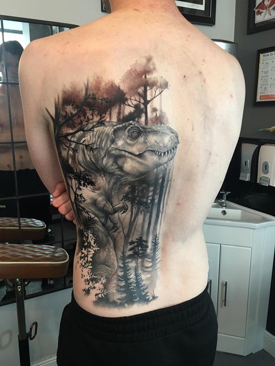 13Platform's tweet photo. #tattoo #tattoos #ink 🦖 https://t.co/tndyS7ky8r