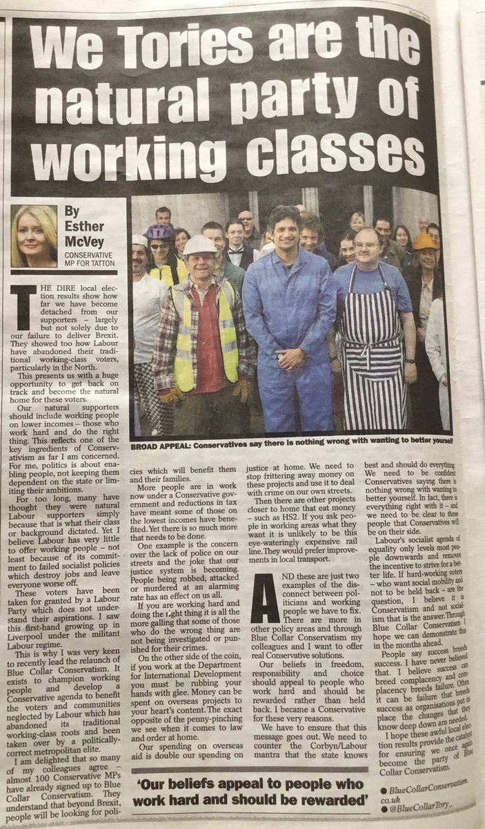 Esther McVey tweet media