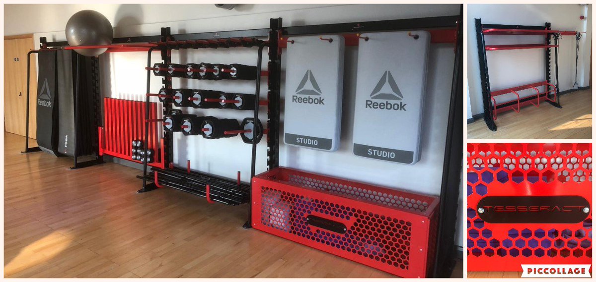 Next up is the smart new look for <a href="/EveryoneActive/">Everyone Active</a> Victory Swim and Fitness Centre with their #Tesseract storage units, making gym and studio spaces uncluttered and keeping gym equipment in the best condition #functionalfitness #gyminspo #gymequipment
