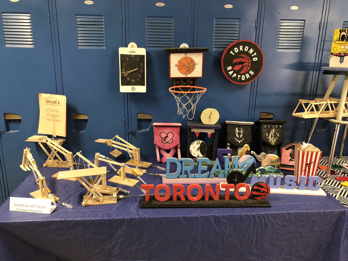 Grade 6, 7, and 8 projects.