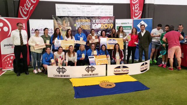fpadelcyl's tweet photo. Padel Arena en masculino y RS Hípica en femenino, campeones de LAP 2019. ¡Enhorabuena! @Padelarena @RSHipica_vallad @lapsportpremium https://t.co/vXM2aMyvsw