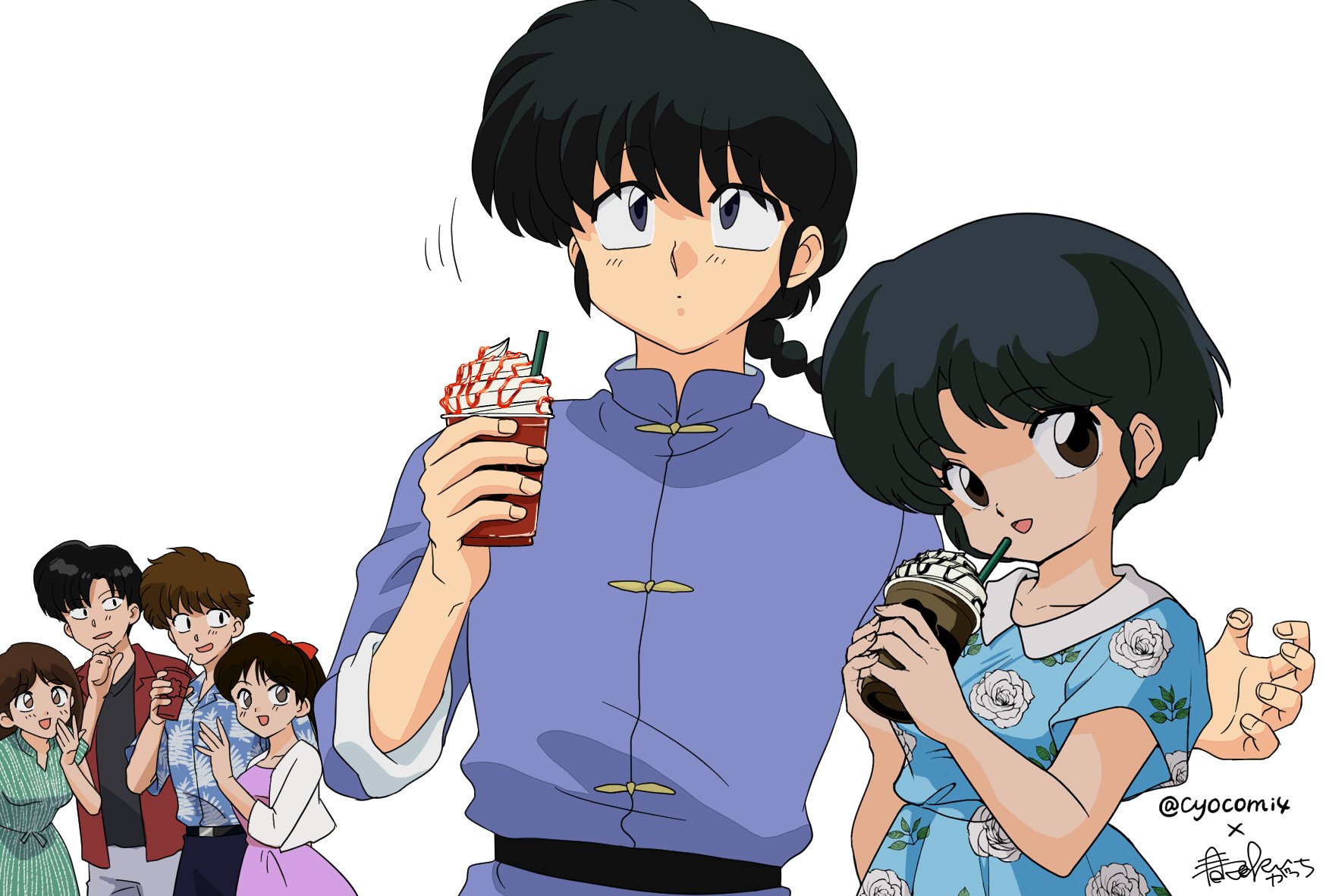 がっち Twitterissa らんまアニメ化30周年 ちょこみ Cyocomi4 とらんまアニメ化30周年記念でコラボしました ちょこみ あかね がっち 乱馬 クラスメイト 念願のちょこみとのコラボ がっち Twitterissa らんまアニメ化30周年 ちょこみ Cyocomi4 とらんまアニメ化30周年記念でコラボしました ちょこみ あかね がっち 乱馬 クラスメイト 念願のちょこみとのコラボ