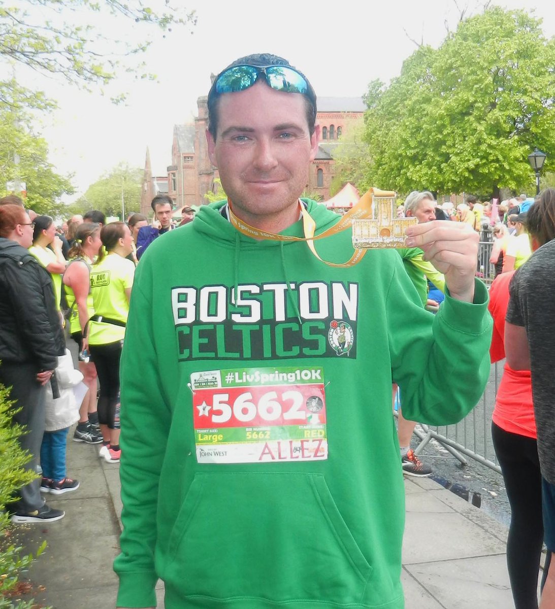 Jimmyocx3's tweet image. Nice to see my son running this morning #spring10k #liverpool  raising money for @ClaireHouse Children&apos;s Hospice, a very proud dad 👍