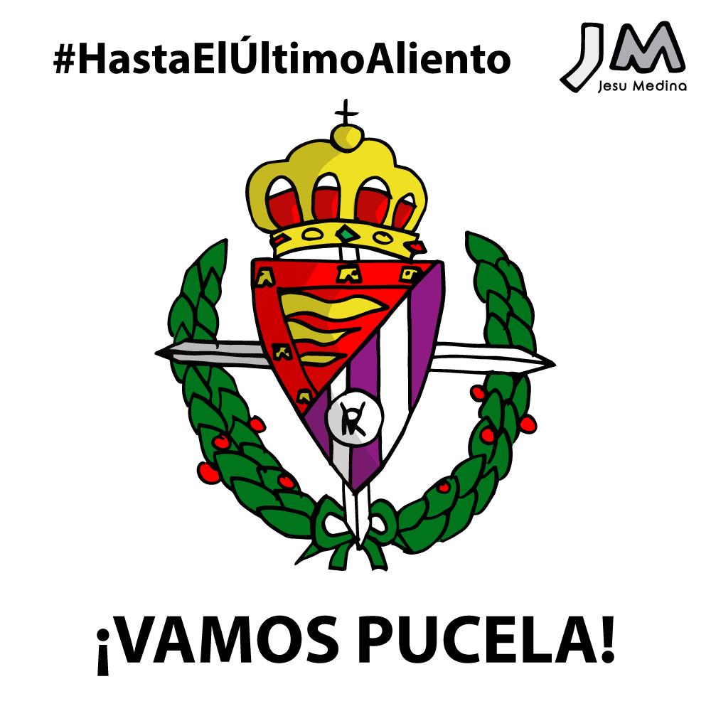 💜⚽ #HastaElÚltimoAliento
#VAMOSPUCELA 🙌🏼💜

#Pucela #RealValladolid #Valladolid #JesuMedina