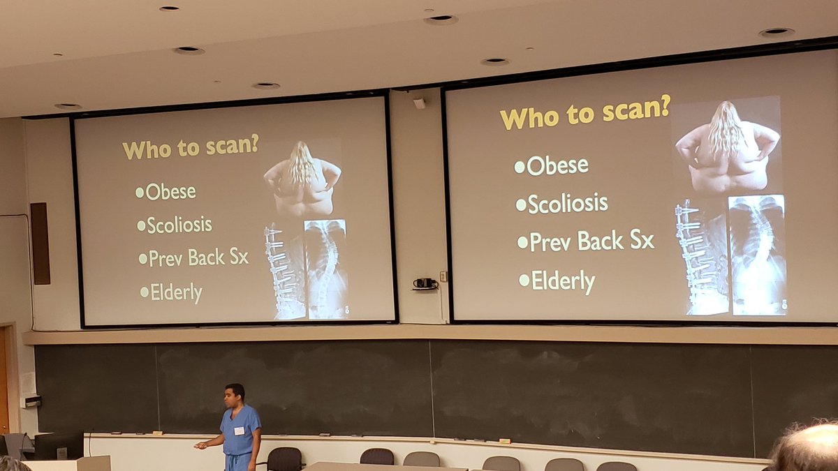 EMARIANOMD's tweet image. Indications for #ultrasound in neuraxial blockade - who to scan? @MKwesiKwofie #HRAC19 #SOAPAM2019