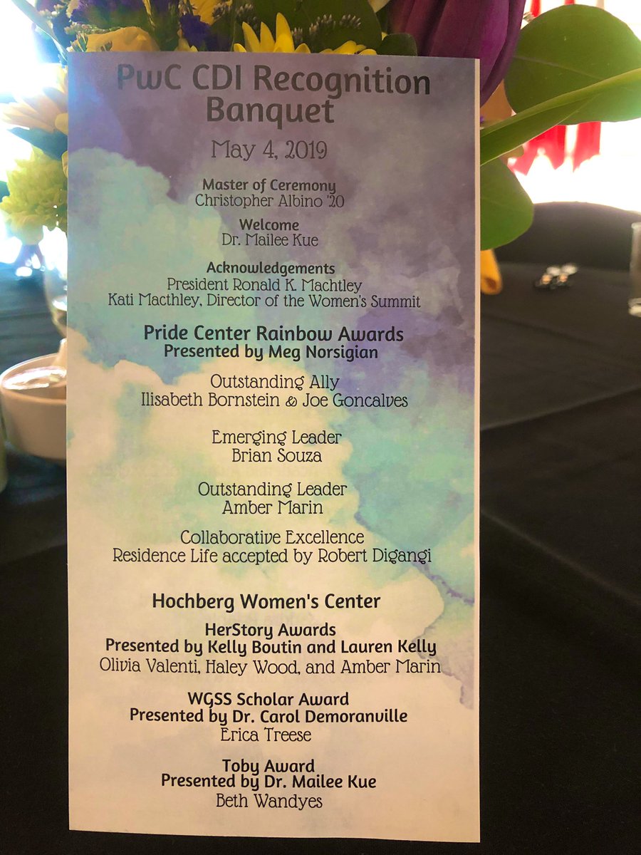 Politics and Law Lecturer Ilisabeth Bornstein was honored last night by <a href="/CDIBryant/">Bryant PwC CDI</a> <a href="/BryantPrideCent/">Bryant Pride Center</a> for her inspiring work as advocate <a href="/BryantUniv/">Bryant University</a> ! Congratulations!