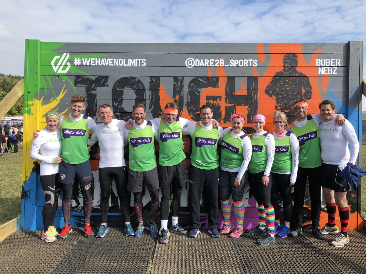 JasonCranswick's tweet photo. The day has finally come and the team from @jardinemotorsuk and @EJChurchill have all survived @ToughMudder and have raised more that enough to by a new electric wheel chair for @WhizzKidz #smashedit #team #whatabuzz https://t.co/Js8a7MMi4g