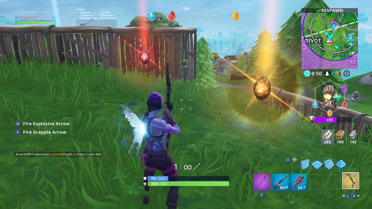 Thanos fortnite gameplay no commentary