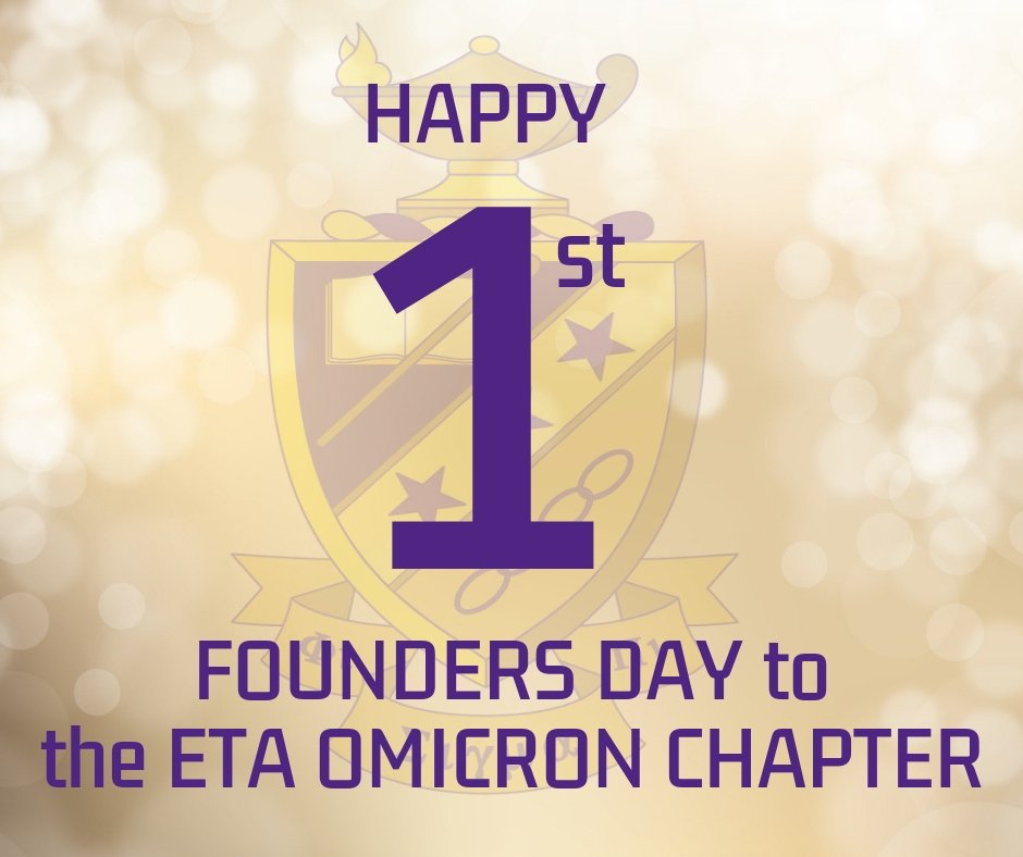 phisigmapi's tweet image. Happy 1st Founders Day to the Eta Omicron! #phisigmapi