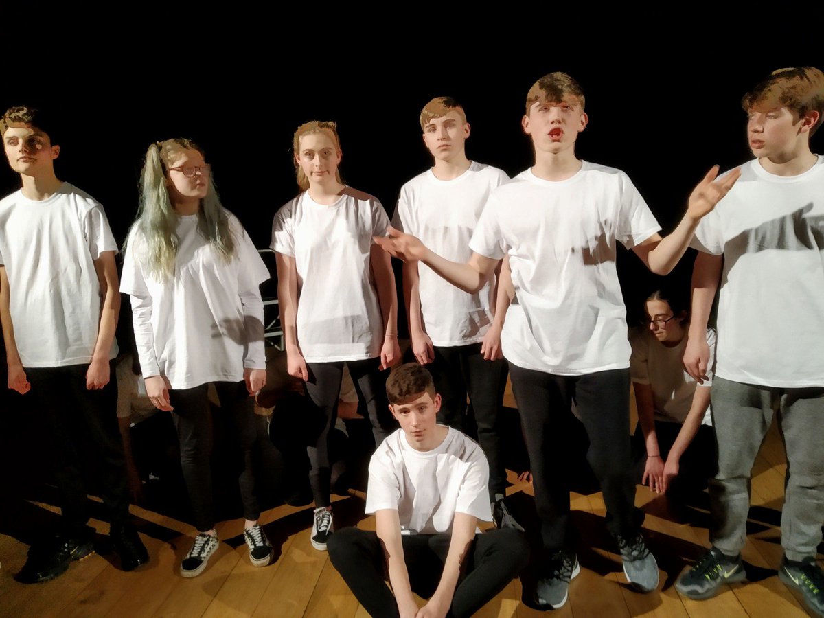 Day 5 <a href="/YorkTheatre/">York Theatre Royal</a> <a href="/NTConnections/">Connections</a> festival with <a href="/stagecoachhudds/">Stagecoach Huddersfield & Holmfirth</a> @sarahyewtree <a href="/caldertschool/">Calderdale Theatre</a> Young people giving powerful performances in powerful relevant plays #theatreisgreat #youngpeoplearegreat