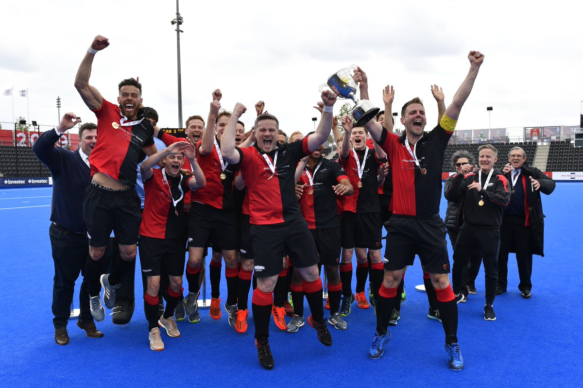 EnglandHockey's tweet image. 🏆 Congratulations to @BowdonHC who have defeated @CanterburyHC 4-3 to win the #EHChamps Men's T1 Final! 👏