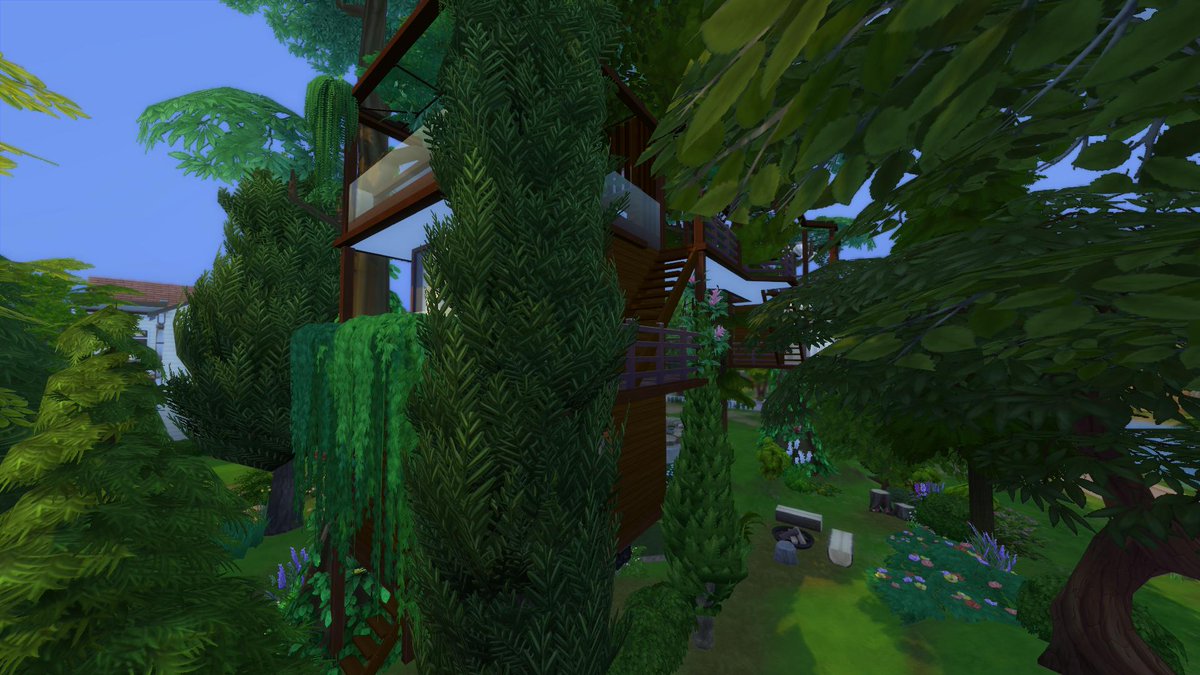 Locxien's tweet photo. New Sims 4 Build from todays stream ~ Hidden Treehouse ~ perfect home for your nature loving Sims #sims4build @TheSims 📥 https://t.co/ENluKmoRci #hiddentreehouse https://t.co/88UcQyD5Uv