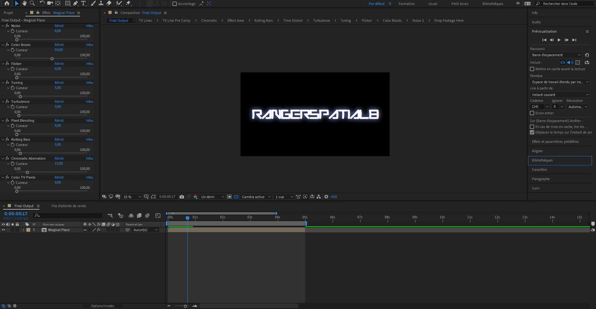 RSpatial8's tweet image. J&apos;ai ressorti After Effects du placard. Si ça c&apos;est pas une preuve de mon amour envers vous &amp;lt;3