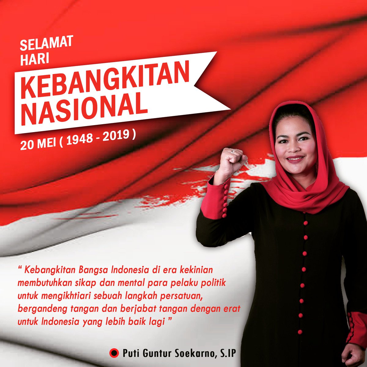 Selamat Hari Kebangkitan Nasional 
20 Mei (1948-2019)