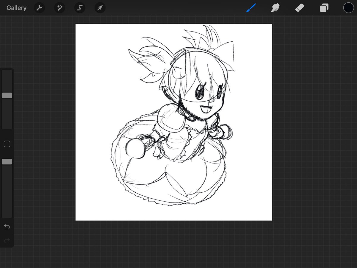 Puebla Magi Villager Magica sketch 