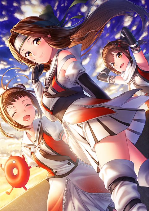 「jintsuu (kancolle) sendai (kancolle)」Fan Art(Latest)