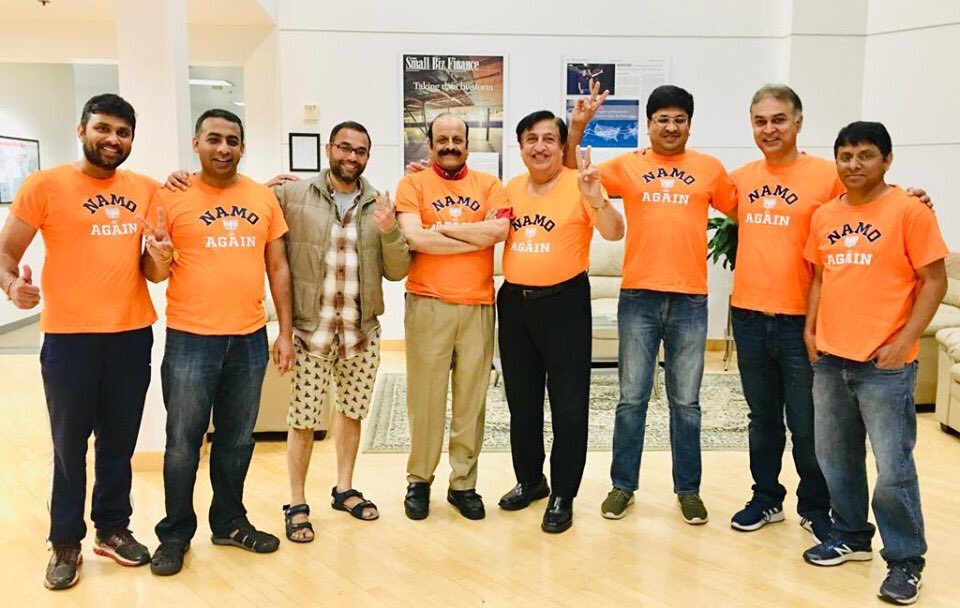 ofbjp_usa's tweet photo. On Friday, NRIs4Modi teams from Houston, San Francisco, Minneapolis, and Austin have organized chai pe charchas and made calls to India to support for PM Sh .@narendramodi ji !!
#NRIs4MODI https://t.co/KhrjFA6tS9