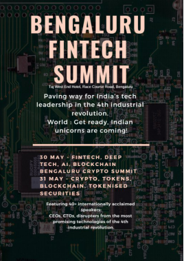 sriinniiii's tweet photo. #bengaluru #fintech
Bengaluru Fintech summit: Moving beyond debate: putting the technology into Practice. Get registered at https://t.co/adSpVWtIgf and join us on 30 May at Taj West End, Bengaluru
Know more from http://bit.y/2WmxPNO
https://t.co/vHvrw79edI
#crypto #blockchain https://t.co/fhoF6Bzp0A