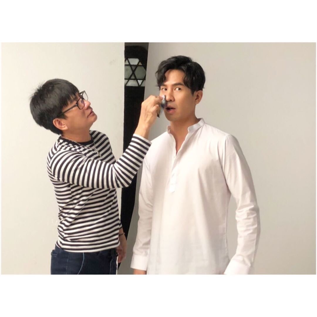 pope_house's tweet photo. ไหวค่าา ไหว 😊 #repost @jorusung “เฮียดุสุดๆเลยนะ พวกหนูๆไหวกันเหรออออ” 🤪🤪🤪 #popezaap #popehouse #allforpope #pope #popethanavat #popeza https://t.co/tsLwdHvNVy