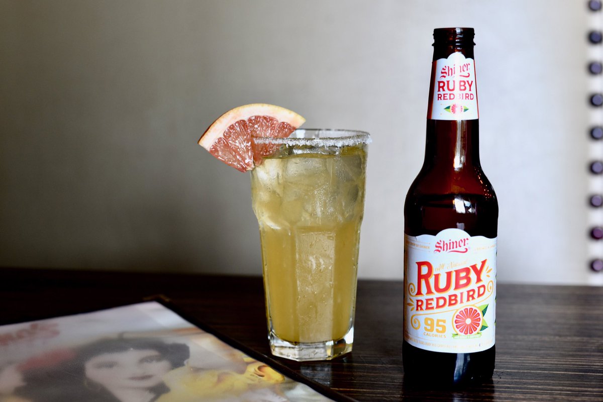 MolinasCantina's tweet image. When the temperature spikes, we know it’s #RubyRedbird season ☀️! Try out this new Paloma made with @ShinerBeer’s summer lager made with real Texas Grapefruit with a hint of ginger 🍊.
