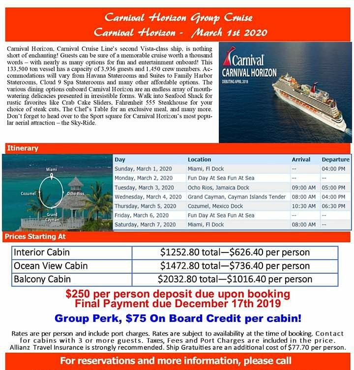 FLAvacay's tweet photo. 313-784-2842 #carnivalcruise #carnivalhorizon #miami #cruise #FLAvacay #cruisebrothers https://t.co/L90v0jLFVN