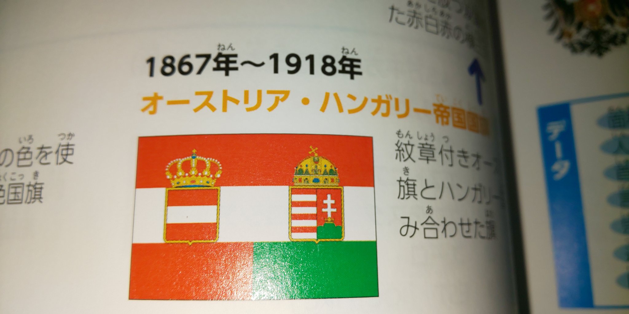 Twitter पर ハタ坊 オーストリア ハンガリーの国旗 書籍で 国旗 として紹介されてるのが ネット上だと 商船旗 なんだが どっちが正しい ややこしや ややこしや D 国旗 世界の国旗 まとめ オーストリア ハンガリー帝国 T Co R1hul69nsv
