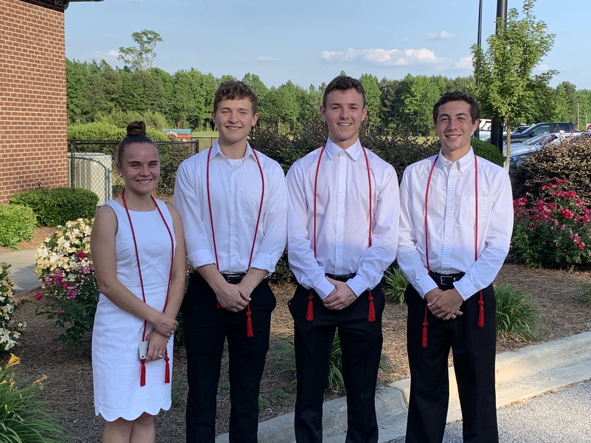 Thank you to the Marshals that volunteered to help out at the Baccalaureate Service tonight!