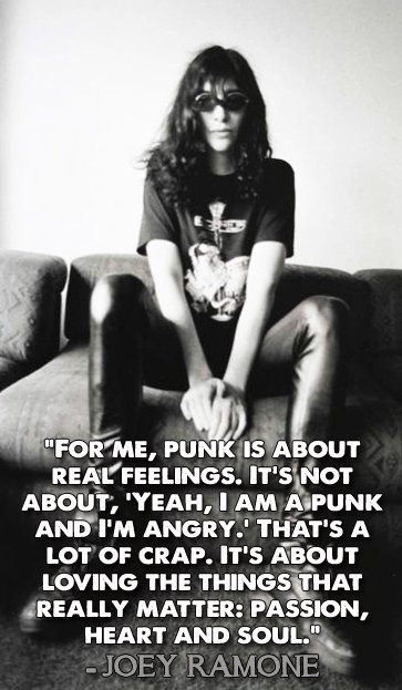 Happy birthday, Joey Ramone. 