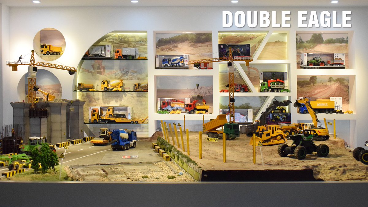 DOUBLEE_CaDA's tweet photo. #doubleeagle #rctoys #toys for you and for your kidsπ, few pictures of our big collection. #rctruk #rccrane #rcexcavator #rcbulldozer #rctractor #rctank #rcambulance #rcbus #rcfiretruck #mercedesmodel #volvomodel #toydumptruck #rcroadroller #toysforkids #rcforkids #rcmodel https://t.co/cRy1ou7lIw