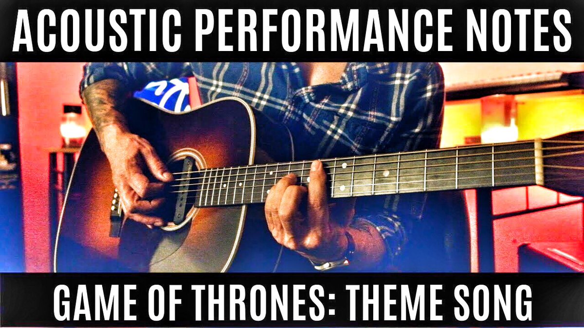 _oneguitarist's tweet photo. Huge fan of #GOT. Check out my video on how to play the theme song. #gameofthrones #GameOfThronesFinale https://t.co/ixEFfCXZHR
