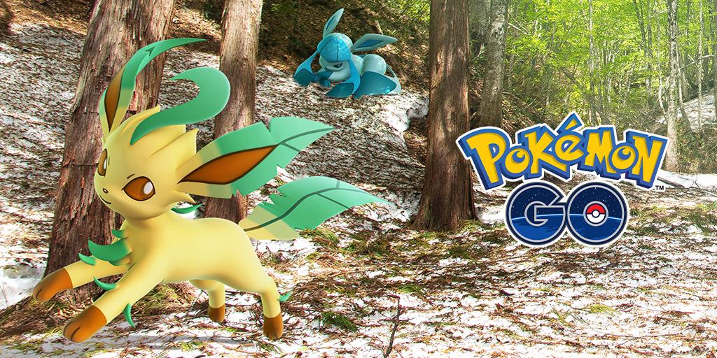 Pokémon GO on X: Whoa! 😲 It looks like Trainers have figured out a  pattern: 🍃 Mossy Lure + Eevee = Leafeon 🍃 ❄️ Glacial Lure + Eevee =  Glaceon ❄️  / X