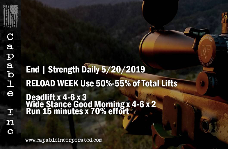 CapableInc's tweet photo. End Strength Daily

#capable #fitness #workouts #workout #workoutoftheday #wod #fitness #gym #lifting #endurance #run #runner #strength #strengthandconditioning #strengthtraining #bench #cardio #ar15 #shoot #shooting #sof #specialforces #military #training #hardwork #instadaily https://t.co/XQc2p95hVN