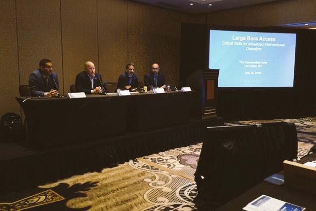 jjmt_heartrecov's tweet image. We have a full house for our access and closure symposium at #SCAI19 Thank you to our course directors! Dr. Adhir Shroff, Dr. Duane Pinto, Dr. Jamie McCabe and Dr. Amir Kaki @DrAmirKaki @duanepinto @J_M_McCabe