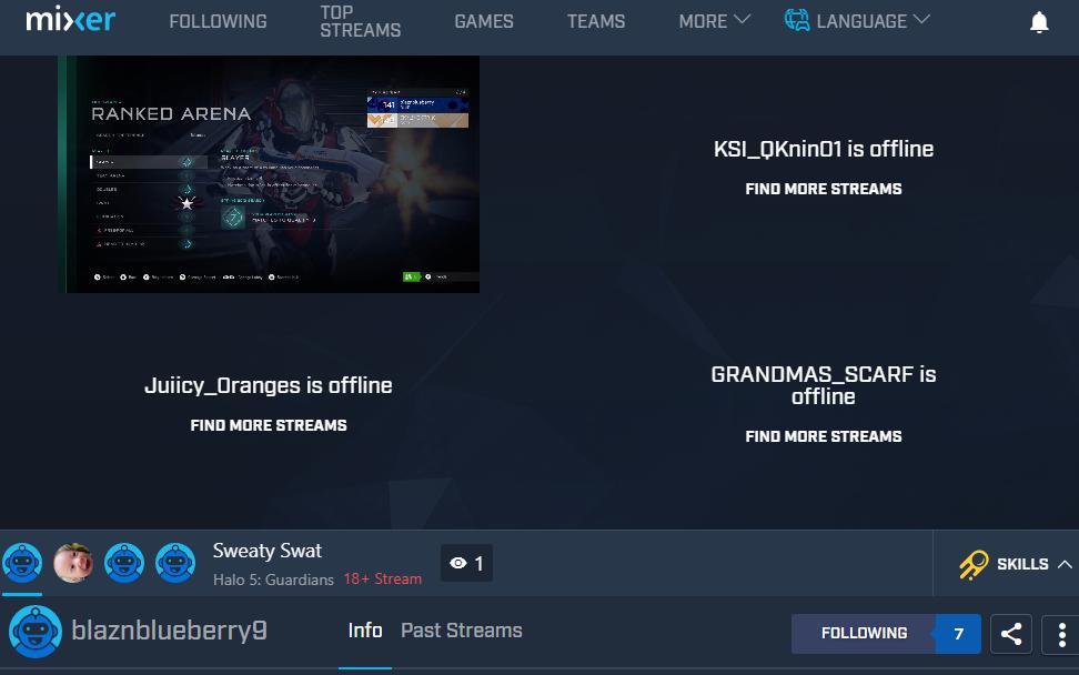 AMuteBard's tweet image. Sooo, as a viewer, is there a way to turn off the 'multi-stream' feature if the other streamers leave? Cause as it is the streams just kinda stay like this. You can only interact with the person still streaming. @WatchMixer