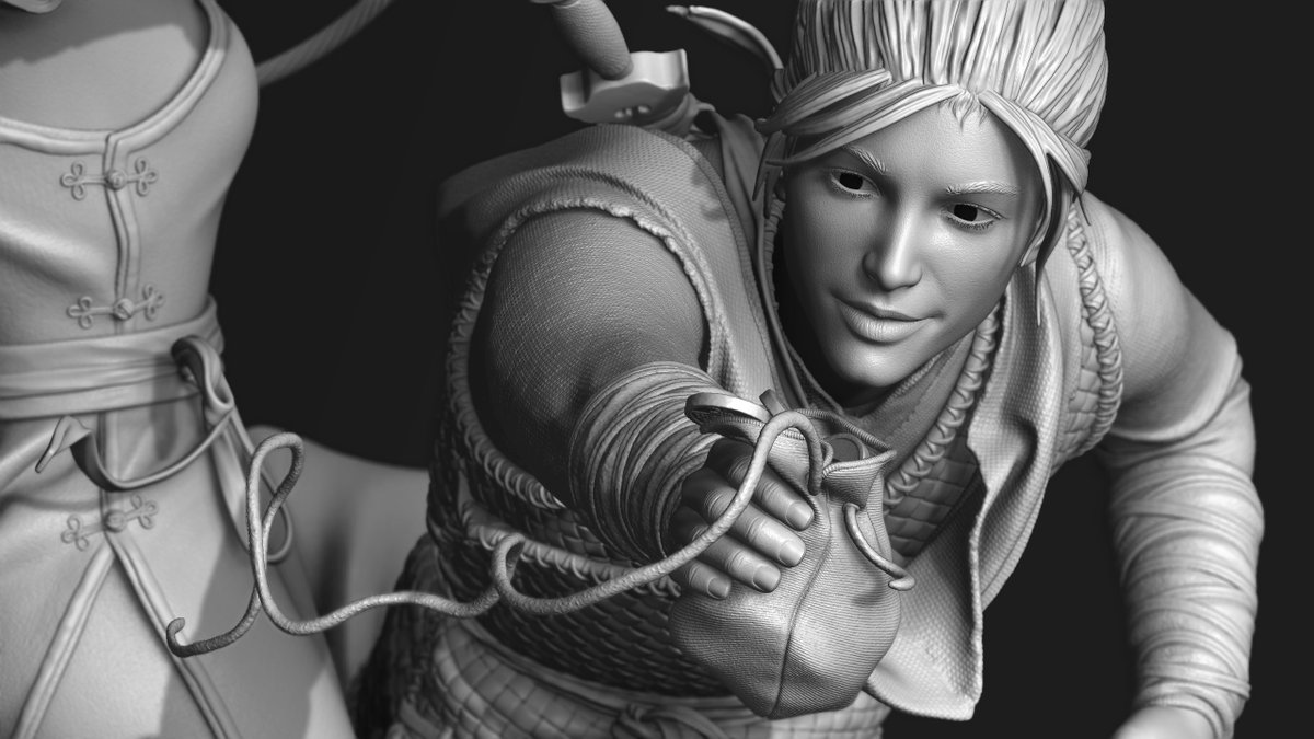 ClaySketch's tweet photo. Dragon Pick for 3D Printing - WIP Part 6
Close-up of the faces, sword, and purse.
Sculpted in #ZBrush and rendered with BPR.
ArtStatioin: https://t.co/NJqYWftl1y https://t.co/5VPIXGUMLW