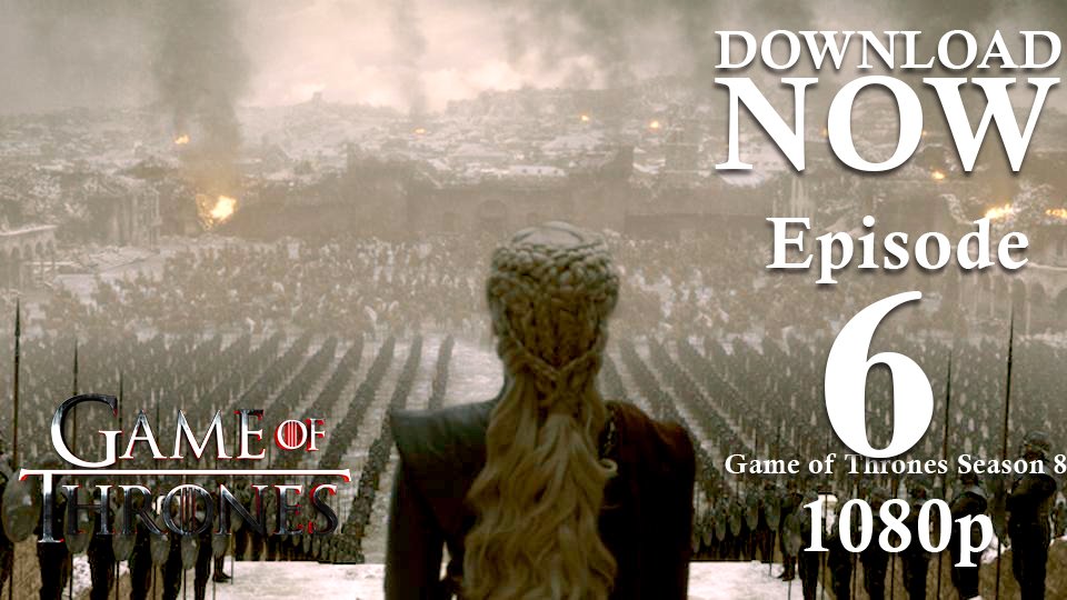 foxnotme1's tweet photo. Game.of.Thrones.S08E06.1080p 
copy link and replace (*) to (.) : download now free : http://gestyy*com/wM6x24
 #GameofThrones https://t.co/QdBAljqHLe