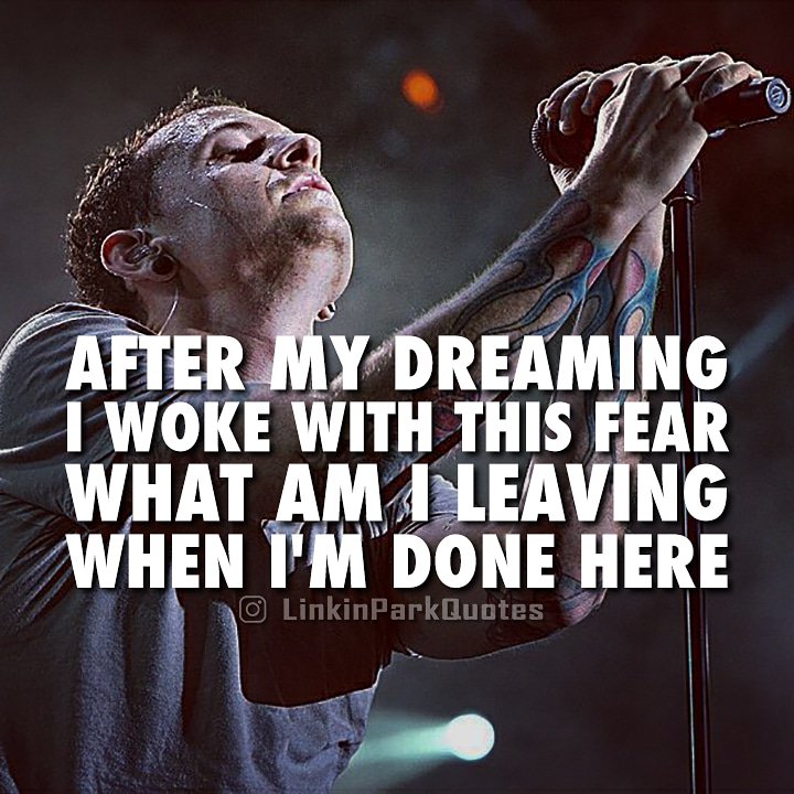 Linkin Park Quotes On Twitter Leave Out All The Rest