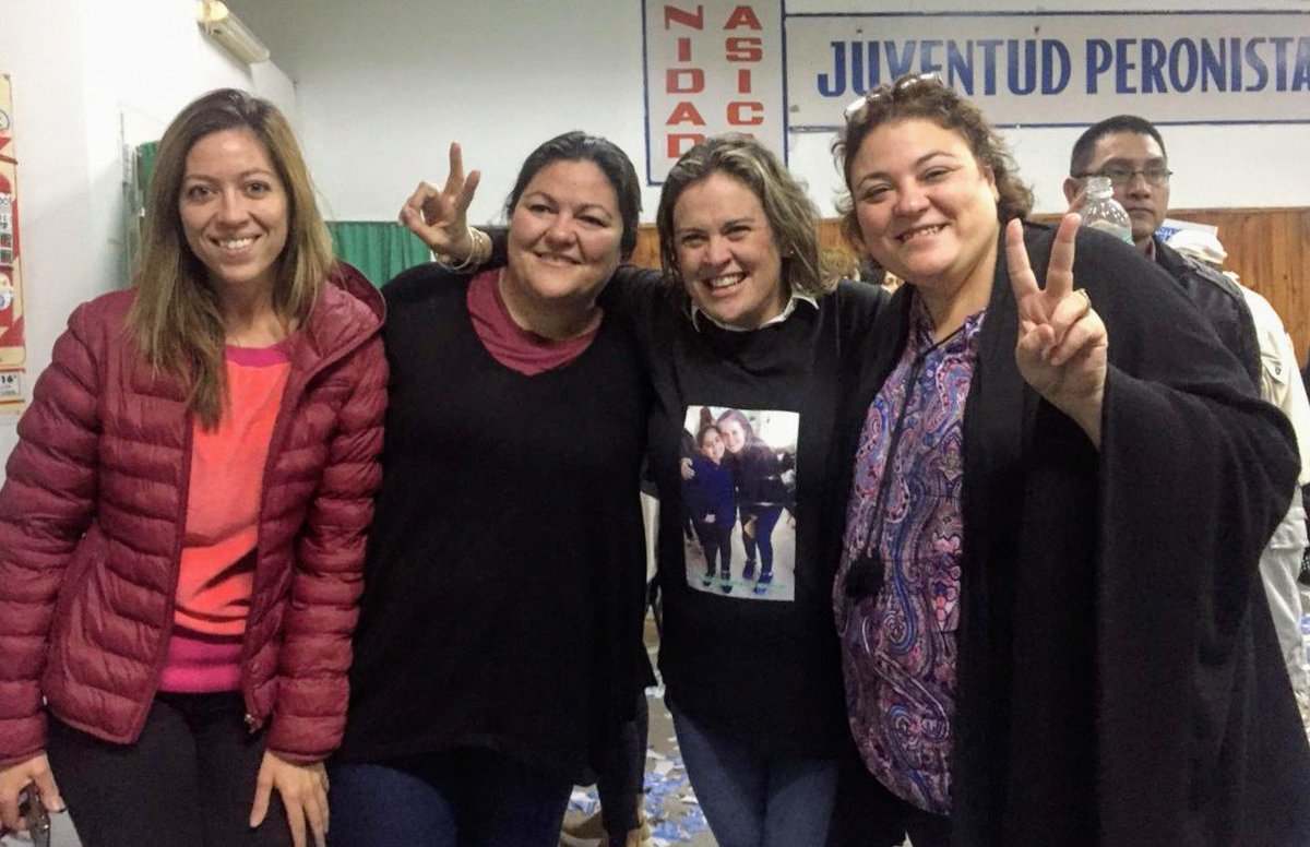 DeluMelina's tweet photo. Festejo de un día histórico en General Pico: Fernanda Alonso, la primera Mujer Intendenta de la Ciudad!💪💚✌️ Felicitaciones, Compañera!!! Orgullosa por tus logros!!!
#ProyectoVerna
#FreJuPa
#Alonso2019
#GeneralPico
#LaPampa https://t.co/sZtNAWZ3Fv