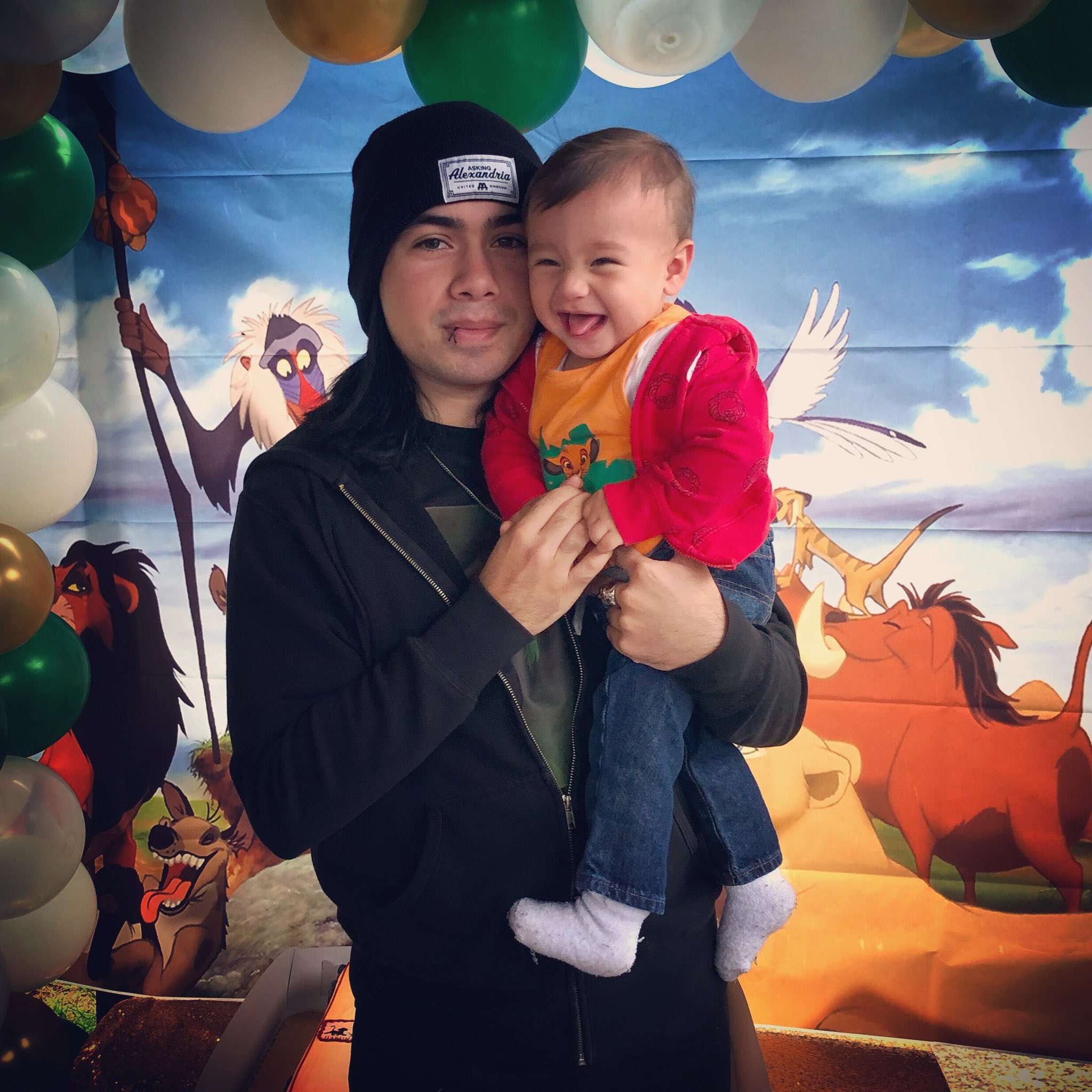 Happy 1st Birthday Michael Anthony Reynoso. Uncle loves you  