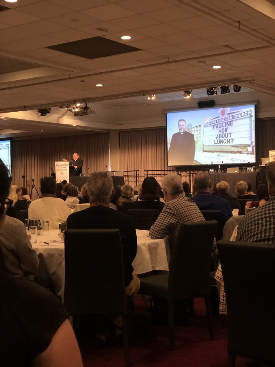 Father Rod Bower: “If I believe the pathway to belonging is to have better communities and understanding then I need to have lunch with Pauline Hanson - I may not enjoy the lunch but it’s the lunch we need to have” #WeAreCIC2019