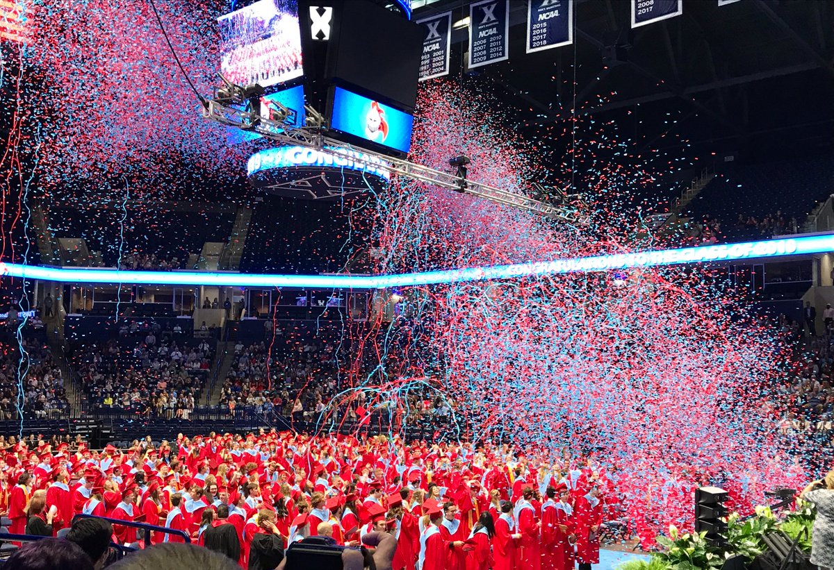 Congratulations Class of 2019!  You’ll go on to do great things...so proud of you!  ❤️💙 #KingsStrong #onceaknightalwaysaknight #BeNiceOutThere
