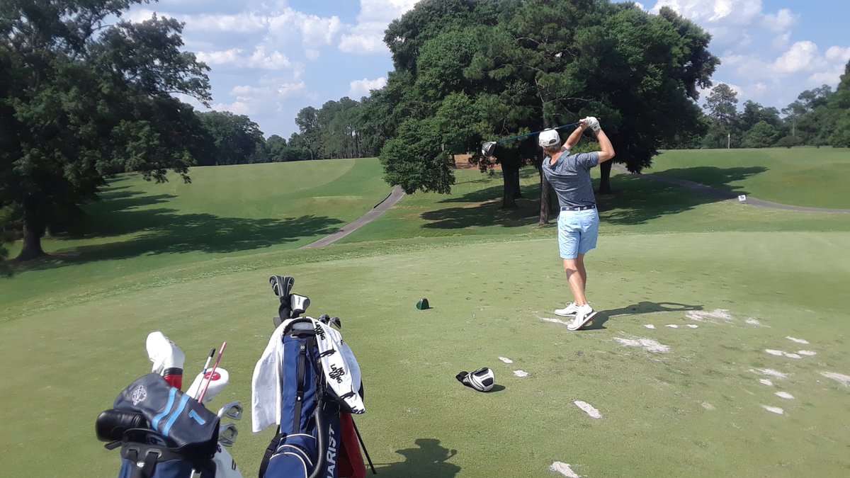 Great practice round at Country Club of Columbus today. Your War Eagles tee it up Monday with Sam Neel starting at 9:50.