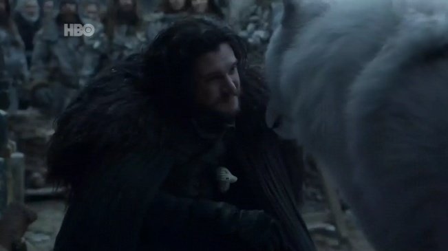 aravisworld's tweet photo. Esta escena entre Jon y Ghost es todo lo que quería. Gracias por este pequeño pero preciado momento en todo este desastre. #GameOfThronesFinale https://t.co/0IYH8RC9dh