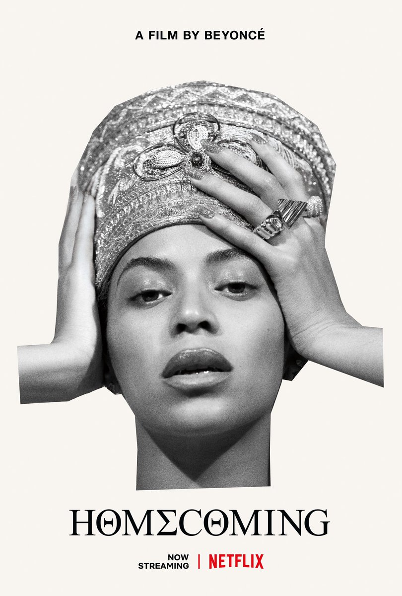 Finalmente assisti 'Homecoming: A film by @Beyonce' na @NetflixBrasil, e queria ressaltar: 'Continue indo em frente, custe o que custar' - Reginald Lewis | 'Não desista' - Curtis Mayfield | 'Seja um agente do bem' - Coltrane | 'Mississippi Goddam' - Nina Simone.
